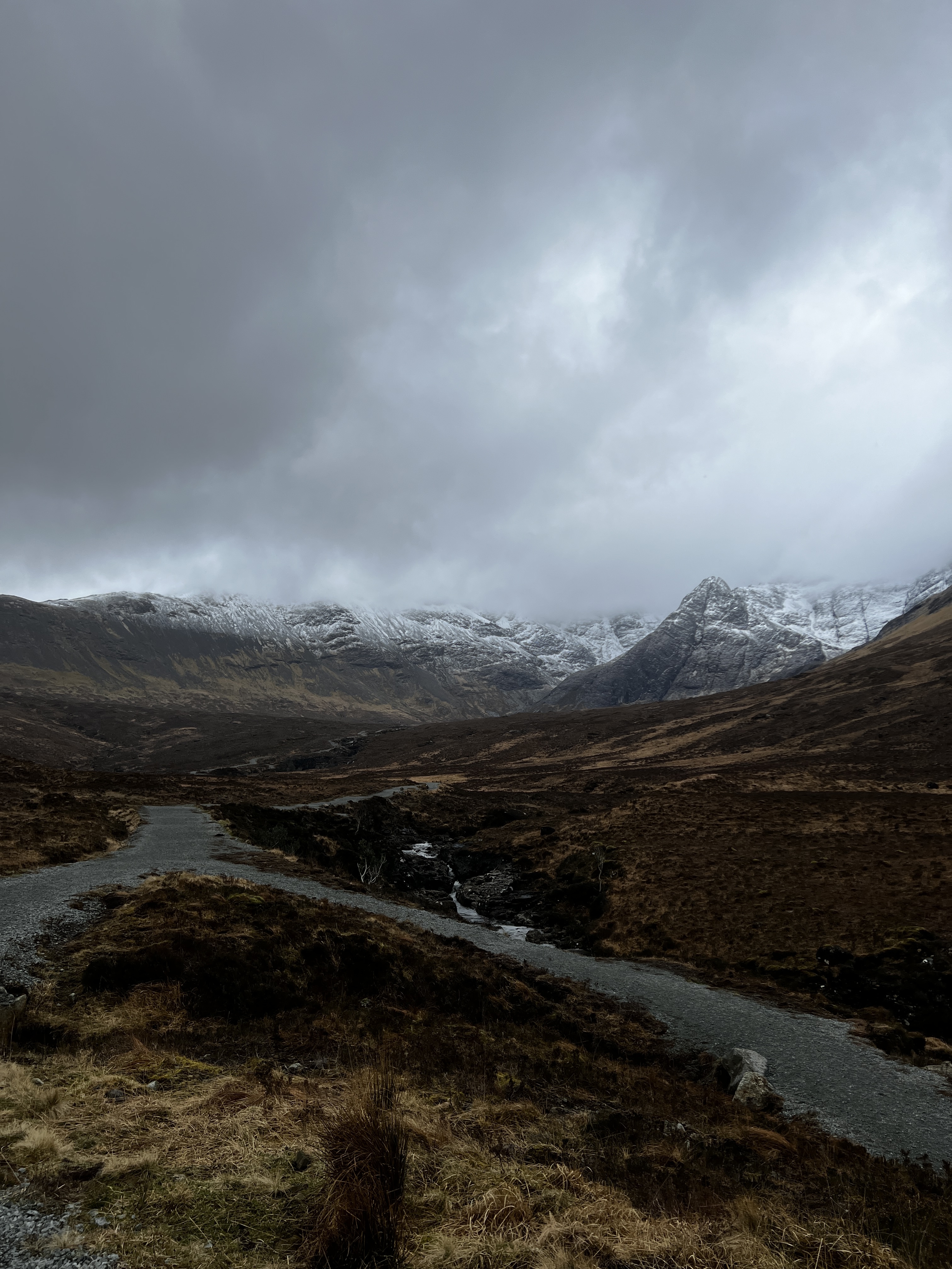 the views of the fairy pools